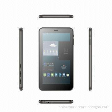 7-inch Tablet PC MT8377, 1.2GHz 1,024 x 600 Pixels with GPS, Bluetooth and 3G Call Function